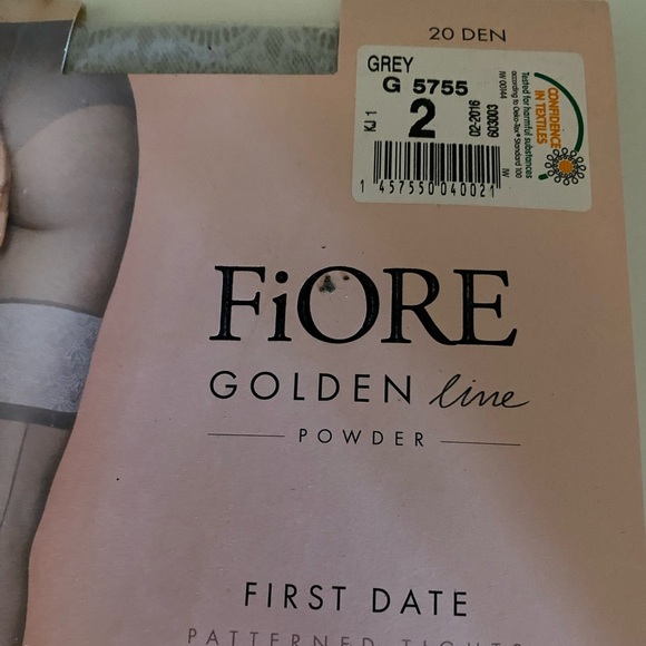 Fiore First Date pattern Tights - Picture 3 of 3